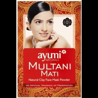 Poudre detox visage (Multani Mati Powder) - Ayumi