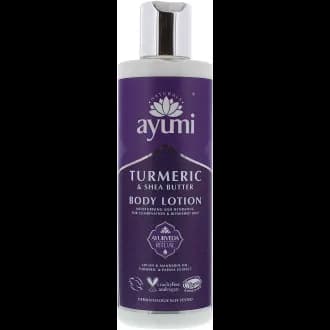 Lotion corps à curcuma & beurre de karité 250 ml - AYUMI