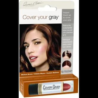 Mascara pour cheveux  chatain (Stick Med Brown ) - Cover Your Gray