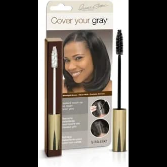 Mascara coloration pour cheveux (Brush Midnight Brown) - Cover Your Gray