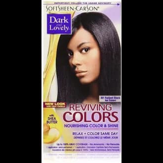 coloration Noir éclatant ( Radiant Blk 91) - Dark & Lovely