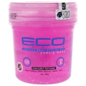 Gel hydratant sans alcool Curl & Wave Pink - Eco Styler