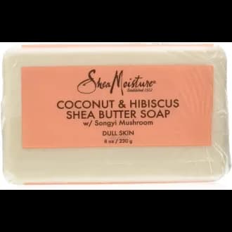 Savon clarifiant  Coconut & Hibiscus Facial - Shea Moisture