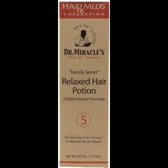 Lait Hydratante  pour cheveux fourchus et secs (Hair Potion Relaxed) - Dr Miracle's