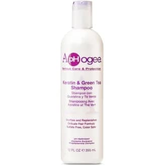 APHOGEE - KERATIN & GREEN TEA SHAMPOO /Shampooing Keratine  & the vert