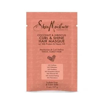Masque pour boucles Coco & Hibiscus CURL & SHINE (57g) - Shea Moisture