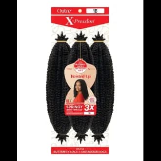 Outre X-Pression Twisted Up - Springy Afro Twist