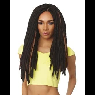 Mèche Faux Locs crochet braid  18" X-pression