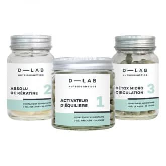 Programme Masse Capillaire / Complément alimentaire cheveux- D-Lab Nutricosmetics