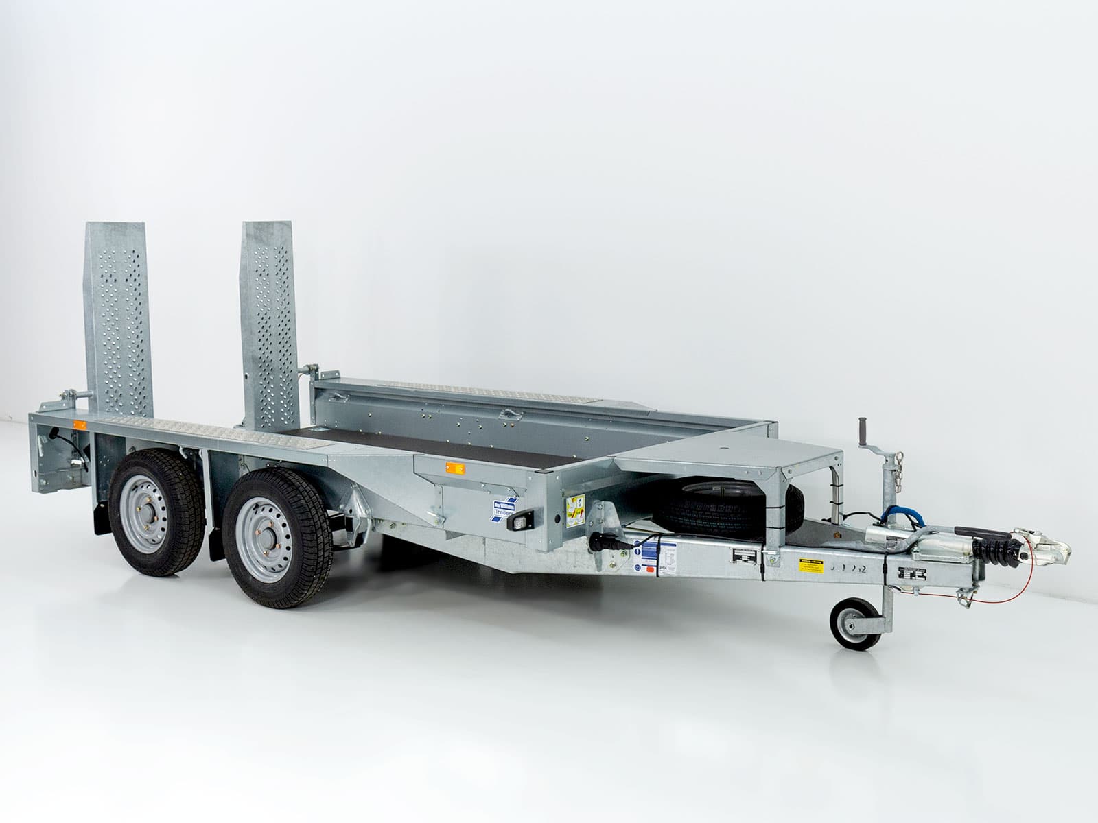 Baumaschinenanhänger Ifor Williams GX105 157x303 2,7t|Einzelrampen