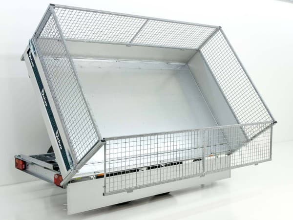 Debon Dreiseitenkipper 180x306 2,6t|E-Pumpe|Gitter