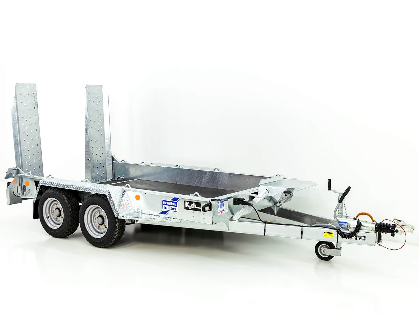 Baumaschinenanhänger Ifor Williams GH1054 163x305 3,5t|Einzelrampen