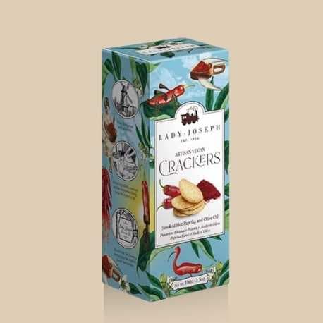 Crackers au Paprika Fumé & Huile d’Olive – 100 g