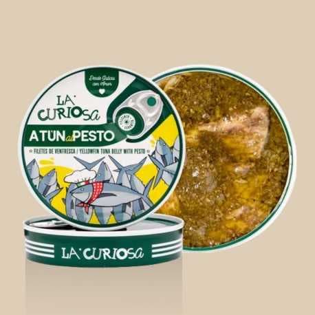 Ventrèche de Thon au Pesto – 120 g