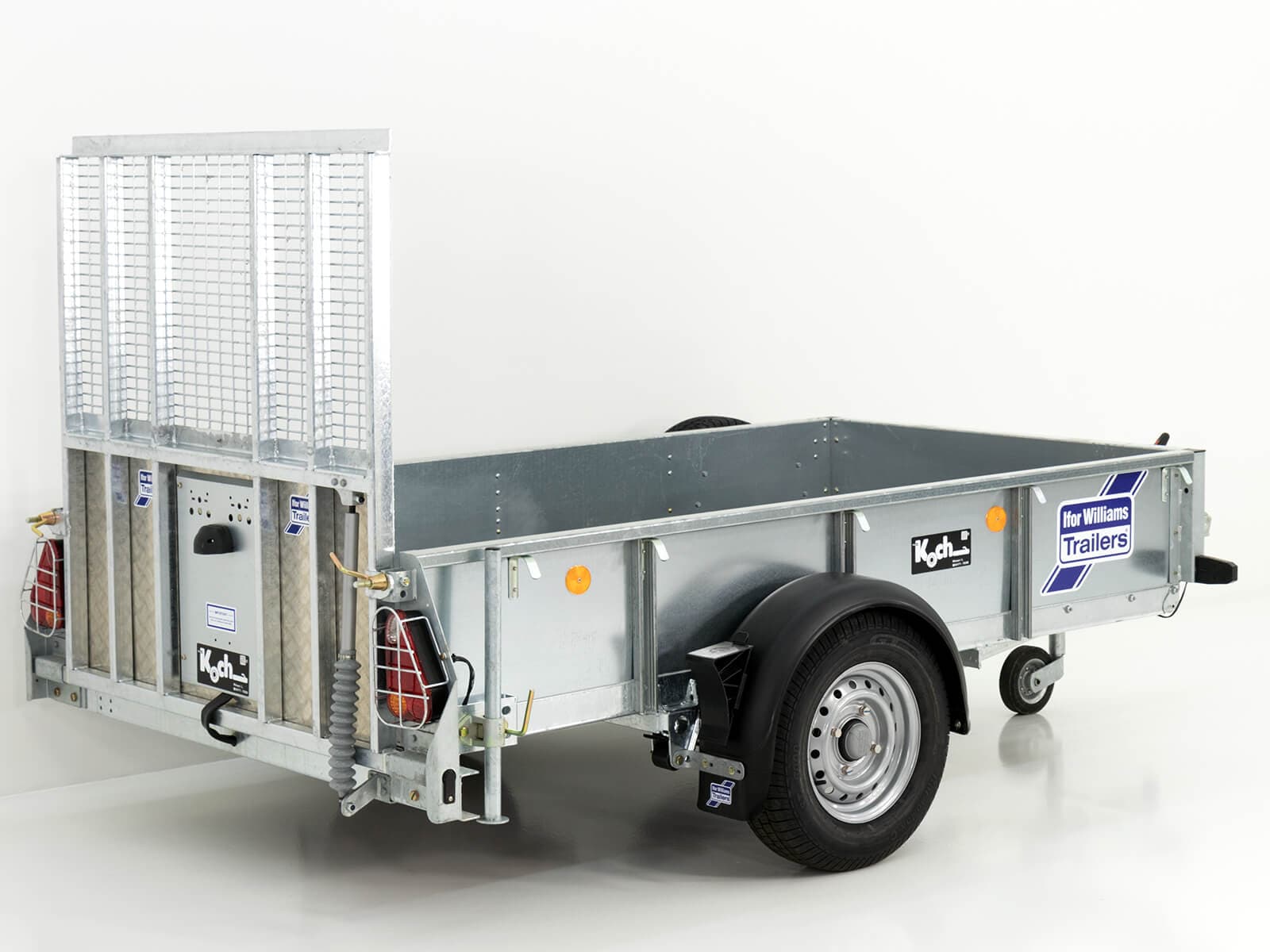 Ifor Williams Baumaschinenanhänger GD 84 125×250 1,4t | Rampe-Neu