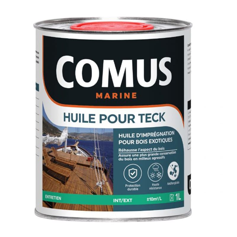 Huile Pour Teck COMUS MARINE 1 Litre