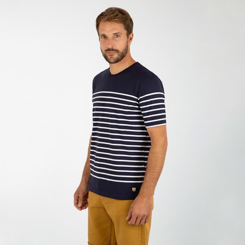 Marinière ARMOR-LUX Etel 3XL Navire/Blanc