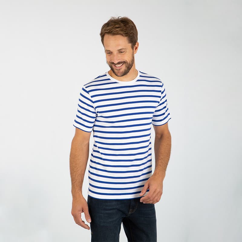 Marinière ARMOR-LUX Morgat M Blanc/Etoile