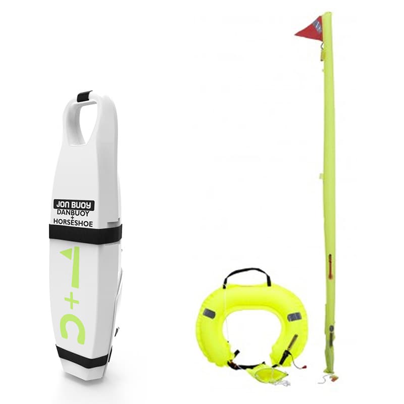 Jonbuoy Danbuoy + HorseShoe OCEAN SAFETY - Container Blanc CONTAINER