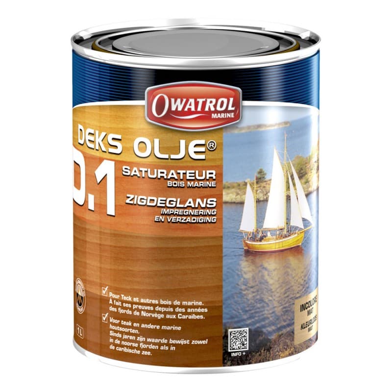 Deks O WATROL OLJE D.1 - Saturateur Mat Marine 1 Litre