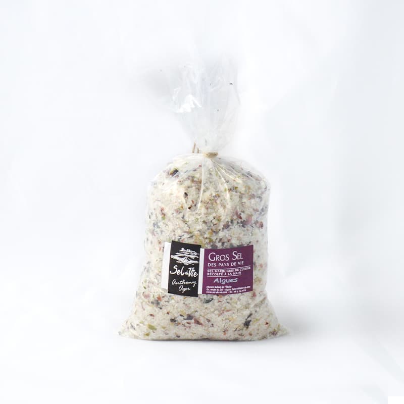 Gros sel des Pays de Vie SEL DE VIE - Aux Algues 500 g