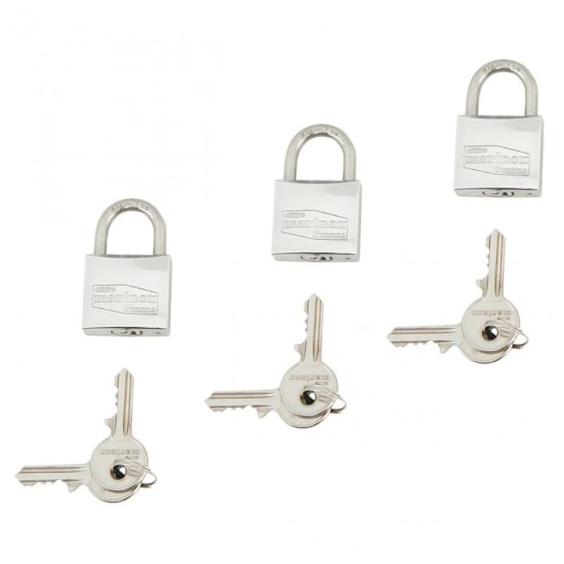 Cadenas Inox Marinox VDM 30 mm Lot de 3