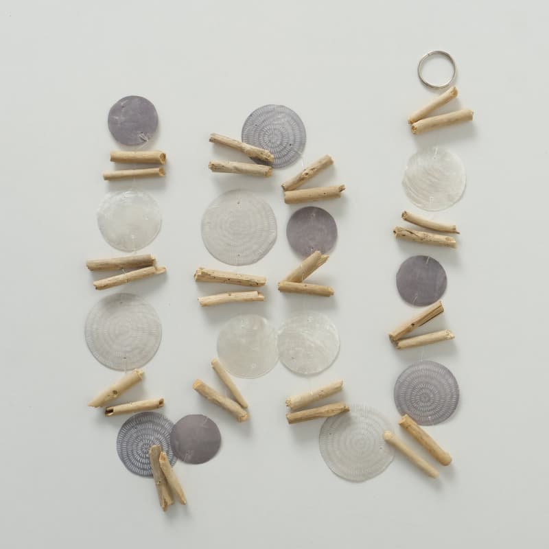 Guirlande Coquillages Capiz "Nerida"