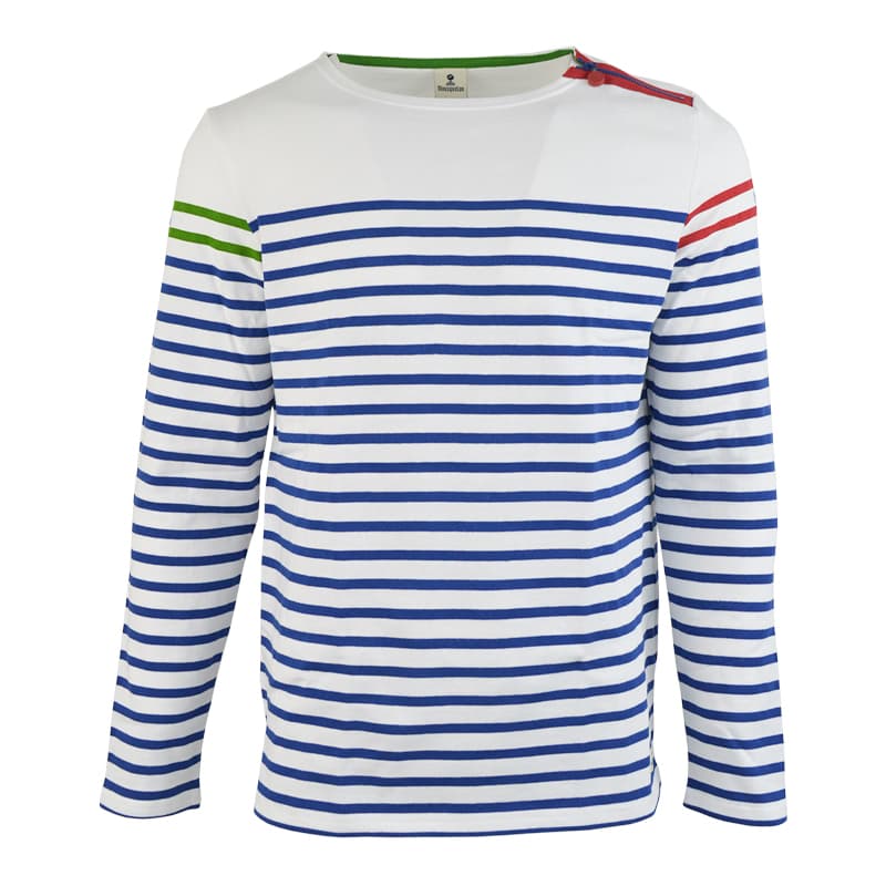 Marinière MOUSQUETON Marjan-S Batri XL Blanc/Bleu