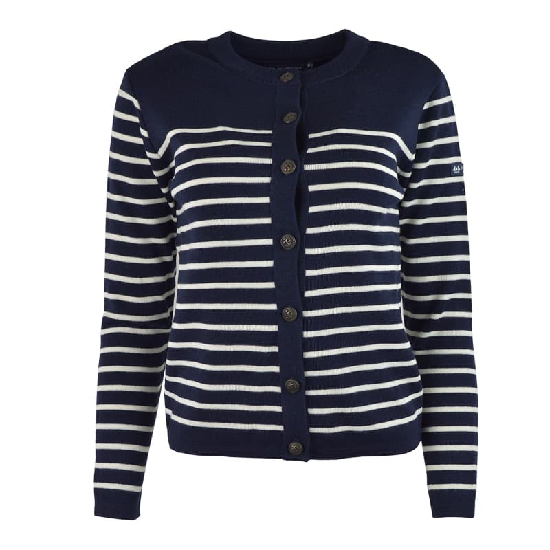 Cardigan HUBLOT Ipoma L Marine/Ecru