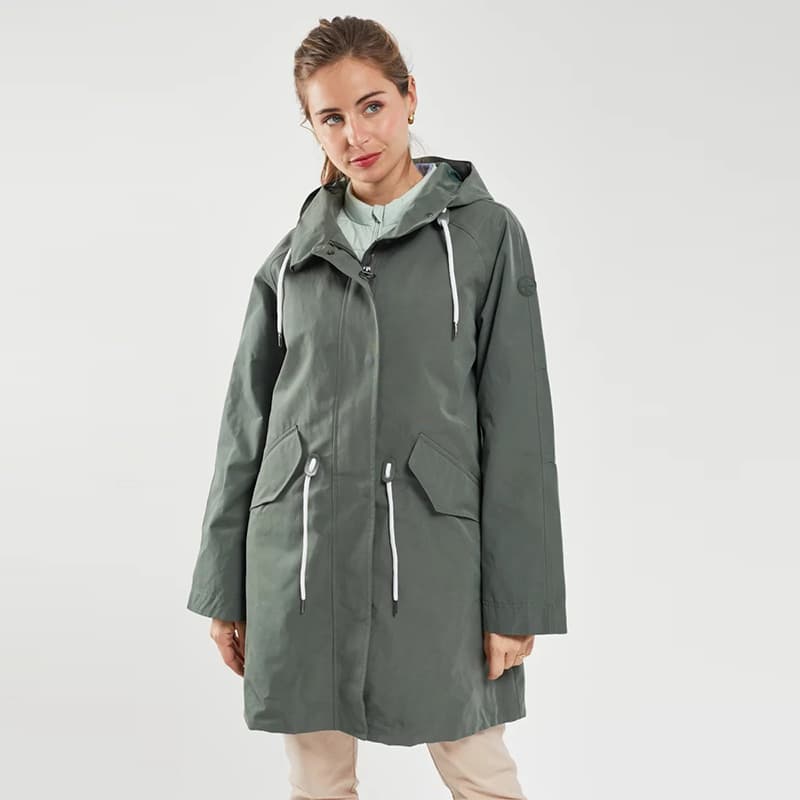 Parka longue imperméable BERMUDES Balzac 44 A64 Thym