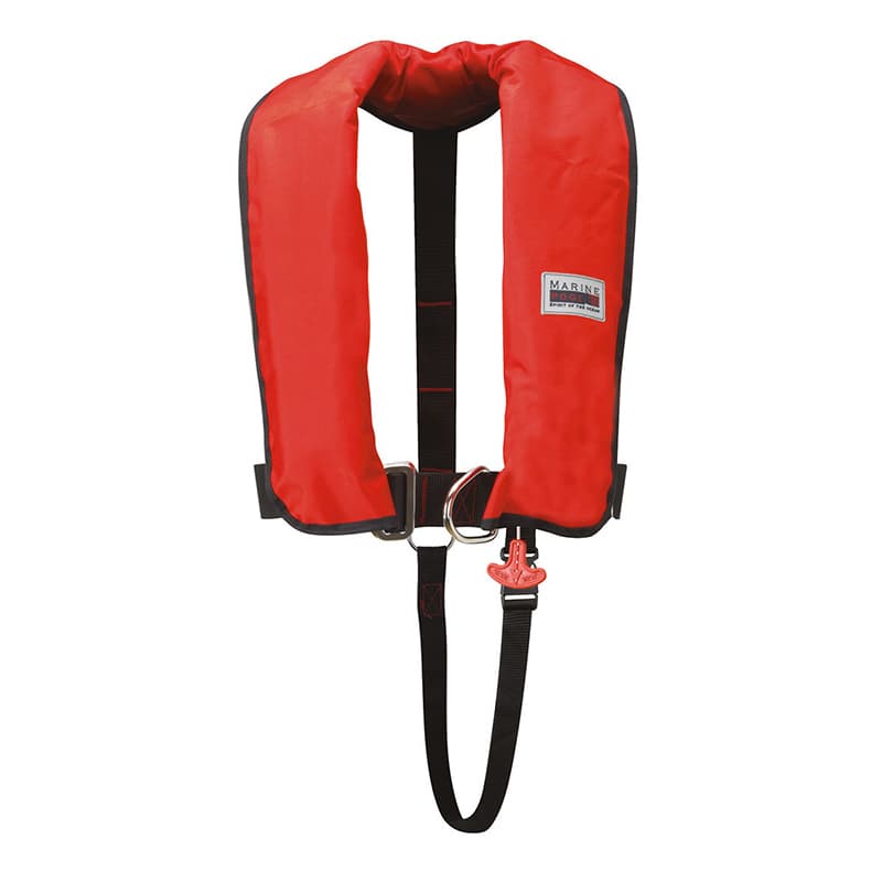 Gilet auto - MARINEPOOL - ISO 150N CLASSIC Rouge SANS BOUCLE HARNAIS