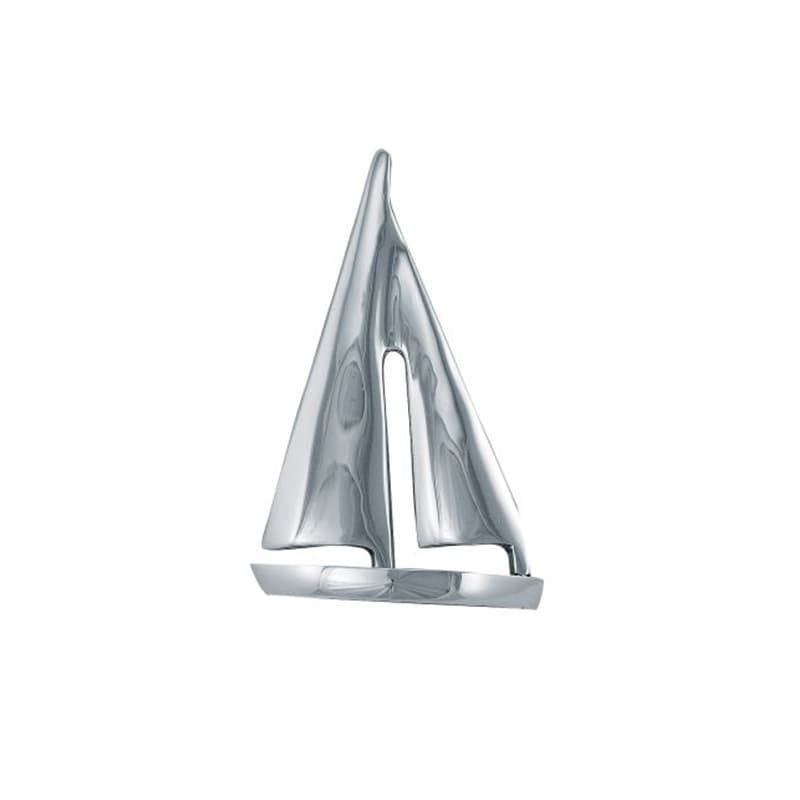Voilier à poser Laiton Nickelé Petit Modèle