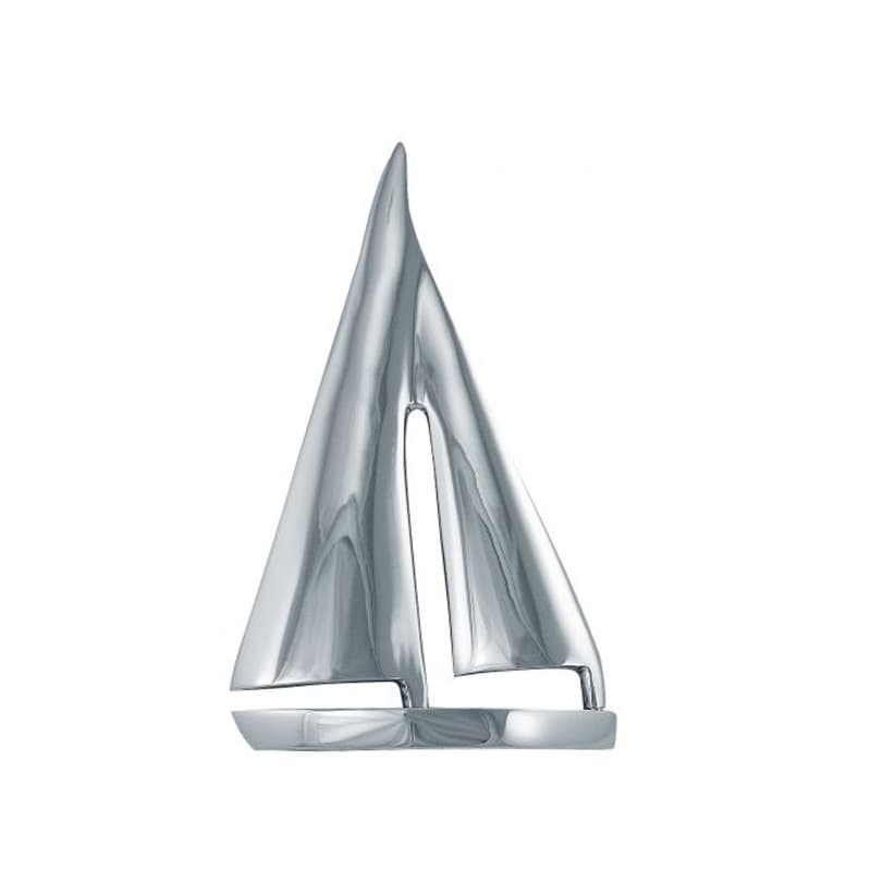 Voilier à poser Laiton Nickelé Moyen Modèle