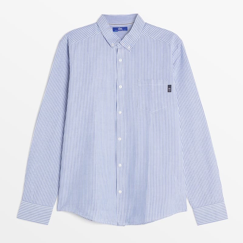 Chemise TBS Rahanche M 012 Chambray