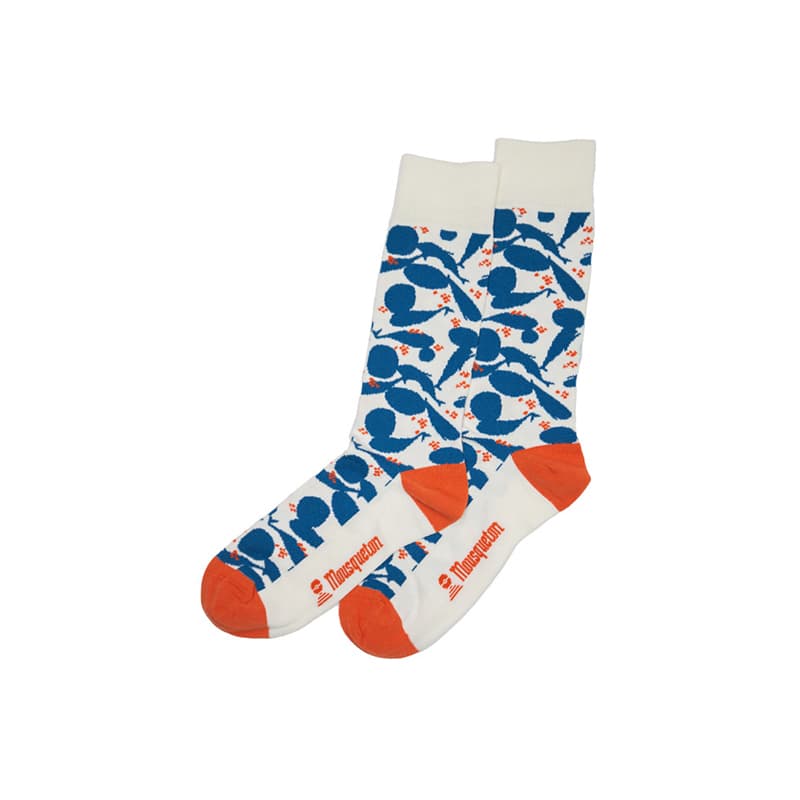 Chaussettes MOUSQUETON Berloer-S 37/41 Mobidick Ecru