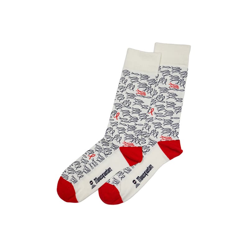 Chaussettes MOUSQUETON Berloer-S 37/41 Eperlans Ecru