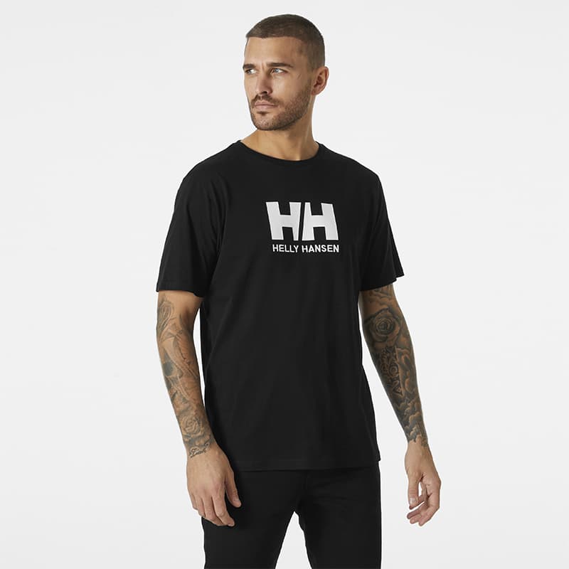 T-shirt HELLY HANSEN Logo L 990 Black