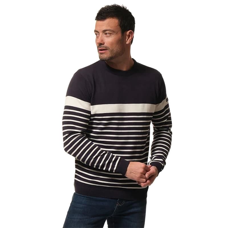 Pull HUBLOT Dekster 3XL Marine/Ecru/Ecru