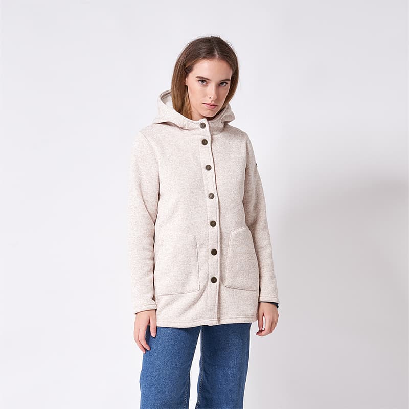 Veste polaire longue intérieur Sherpa BATELA 36 CU Cord