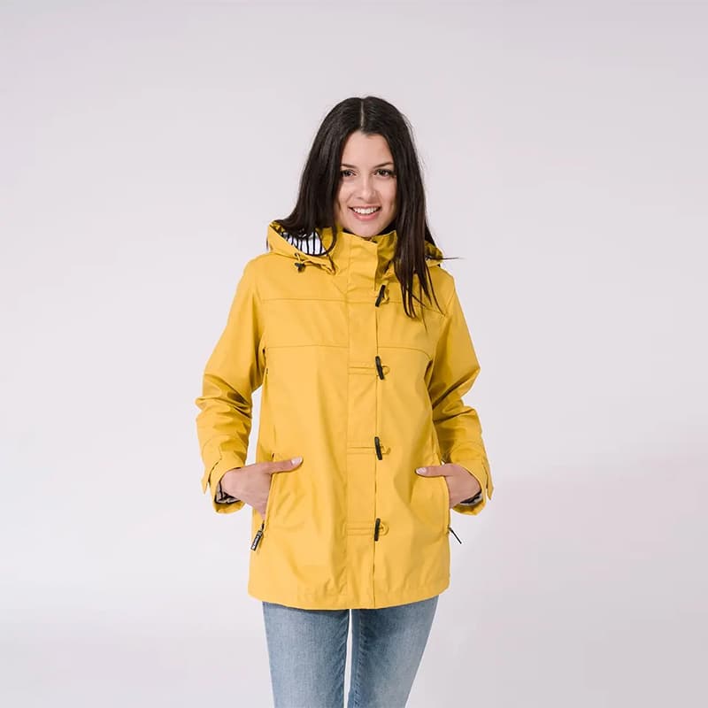 Ciré avec doublure rayée BATELA C3008 46 AM Jaune