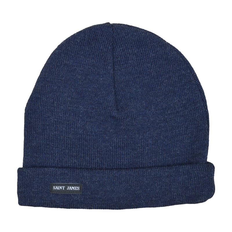 Bonnet de quart uni SAINT JAMES TU Bleu Chine