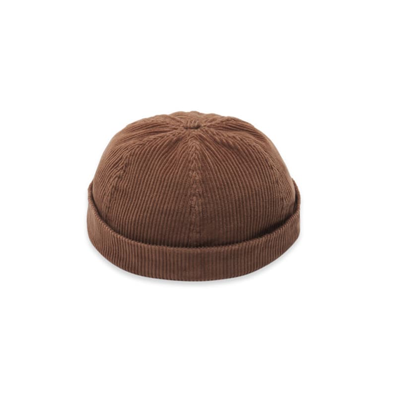 Bonnet miki en velours MOUSQUETON Gauvin TU Cognac