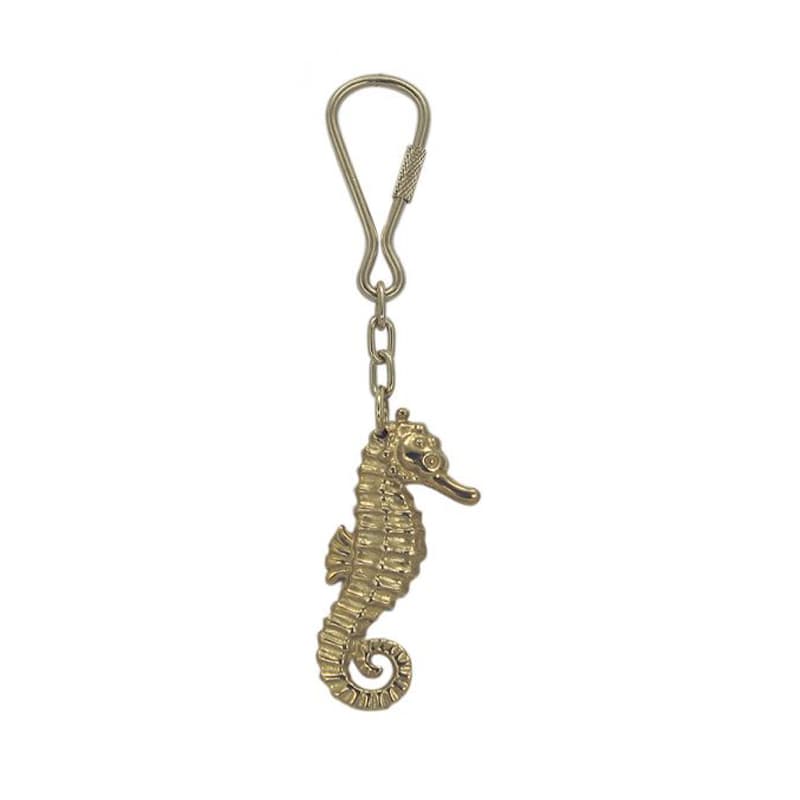 Porte-clés laiton "Hippocampe"