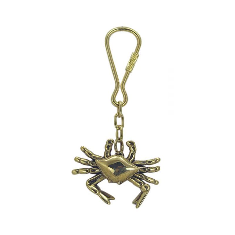 Porte-clés laiton "Crabe"