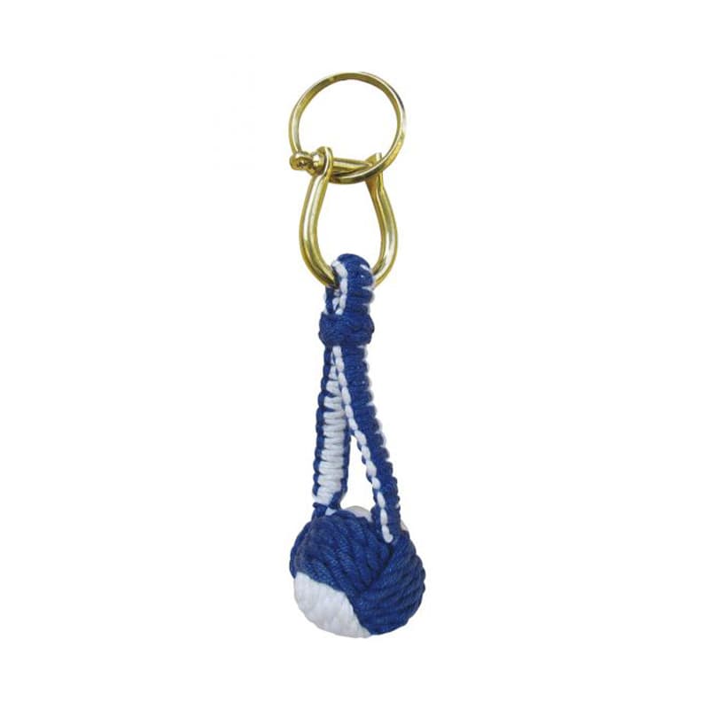 Porte-clés "pomme de touline" bicolore