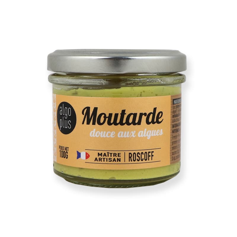 Moutarde Douce aux Algues ALGOPLU 100 g