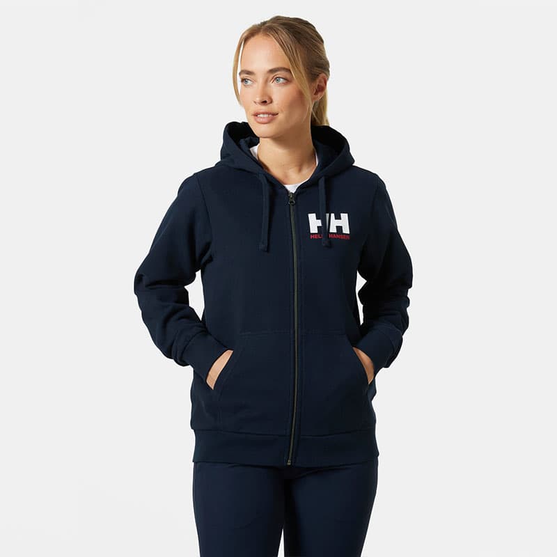 Sweat zippé HELLY HANSEN W Logo 2.0 M 137 Washed Red