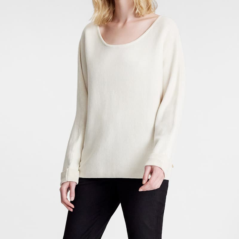 Pull TBS Pierapul L 107 Ecru