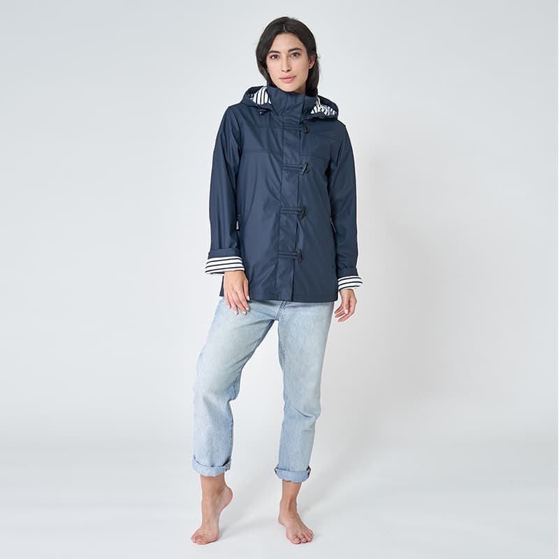 Ciré avec doublure rayée BATELA C3008 36 MA Navy Blue