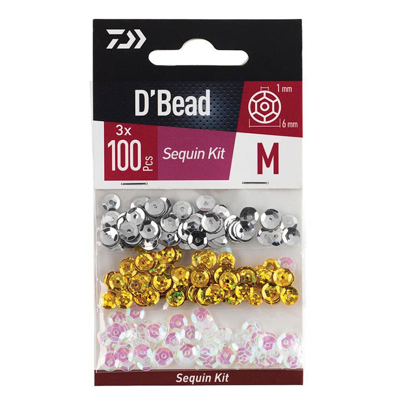 Kit DAIWA Sequin M (ARGENT OR NACRE)